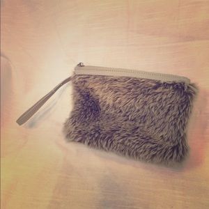 Faux fur Small accessory bag